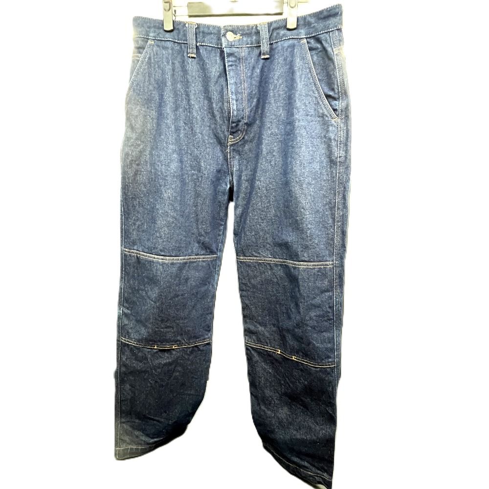Stussy Quality workgear ホワイト ダブルニー パンツ Stussy Quality
