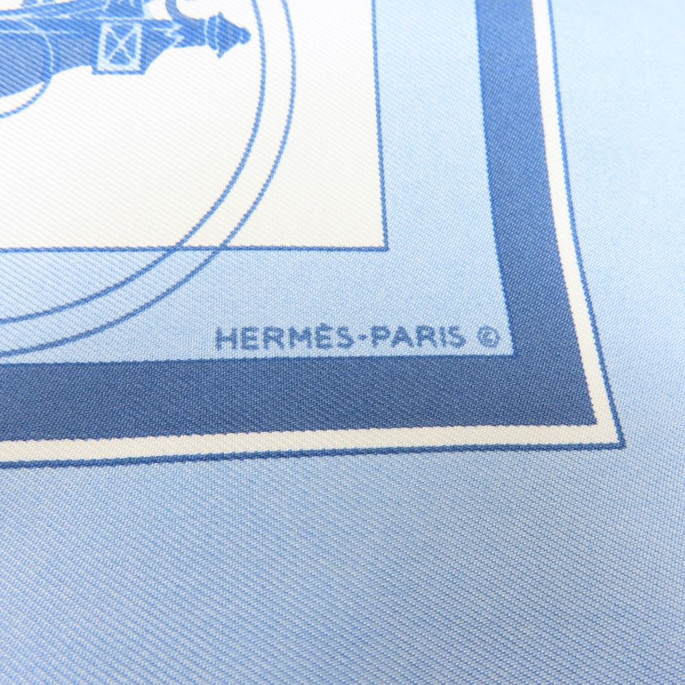 78580 HERMES エルメス ミニカレ40 EX-LIBRIS エクスリブリス スカーフ