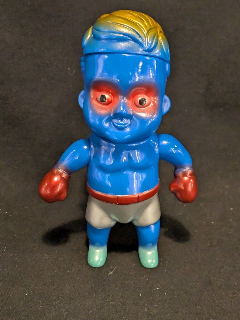 Blood Guts Toys Izumonster ピポパ ボクサー 青成型/メタ赤/銀/水色