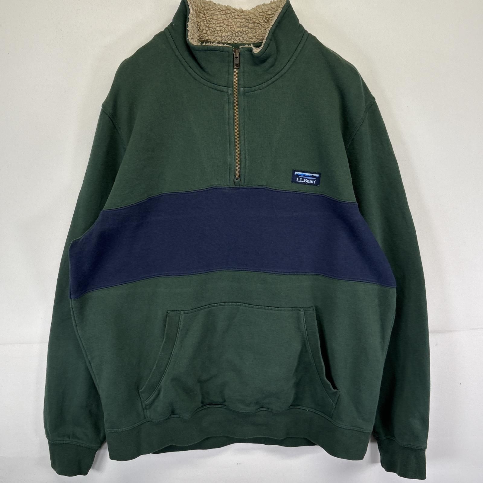 エルエルビーン　ビッグサイズ　70s ハーフジップ フリース トレーナー 古着 9511e184c96d89b7c1ccd4c662adad