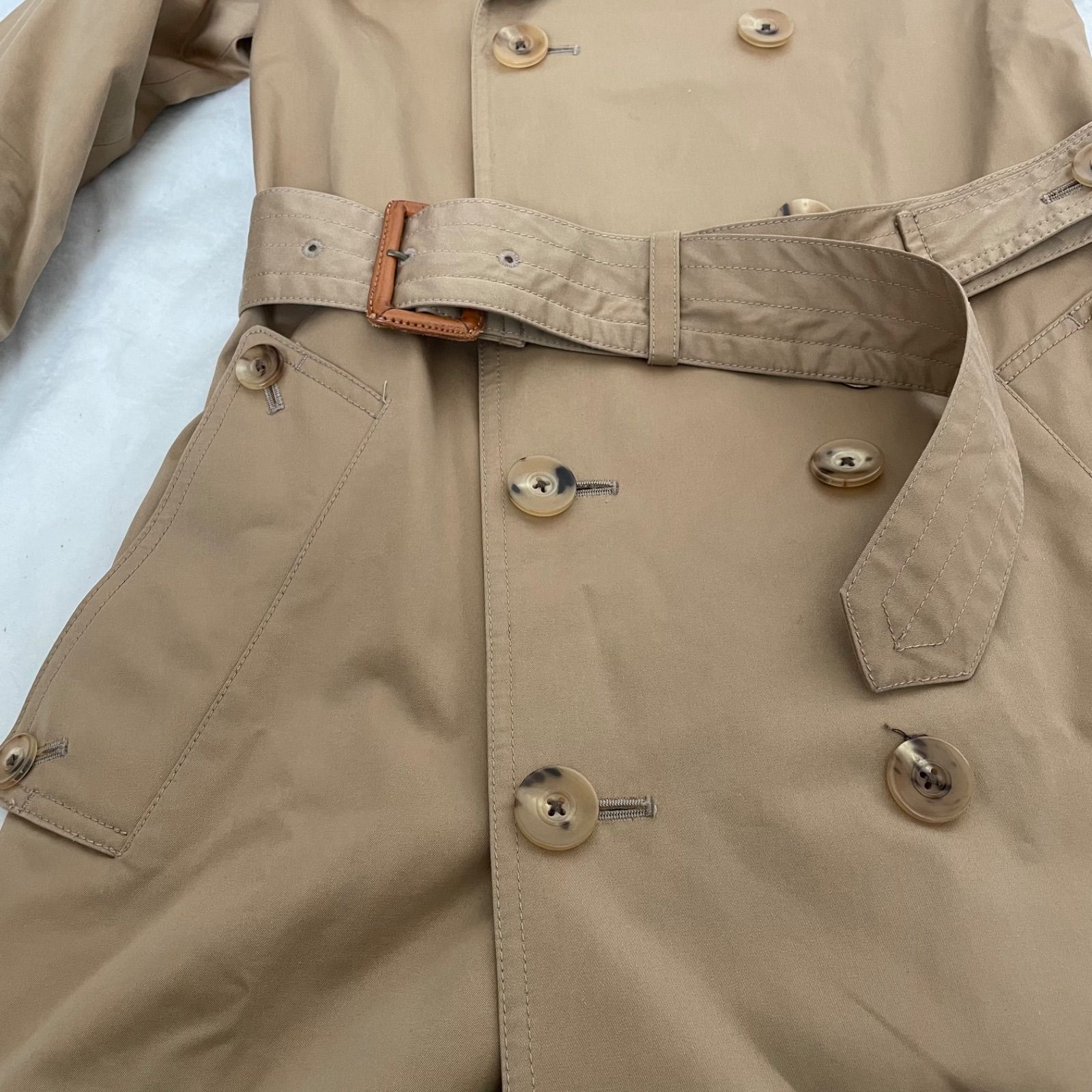 Deuxieme Classe ドゥーズィエムクラス トレンチコート ベージュ