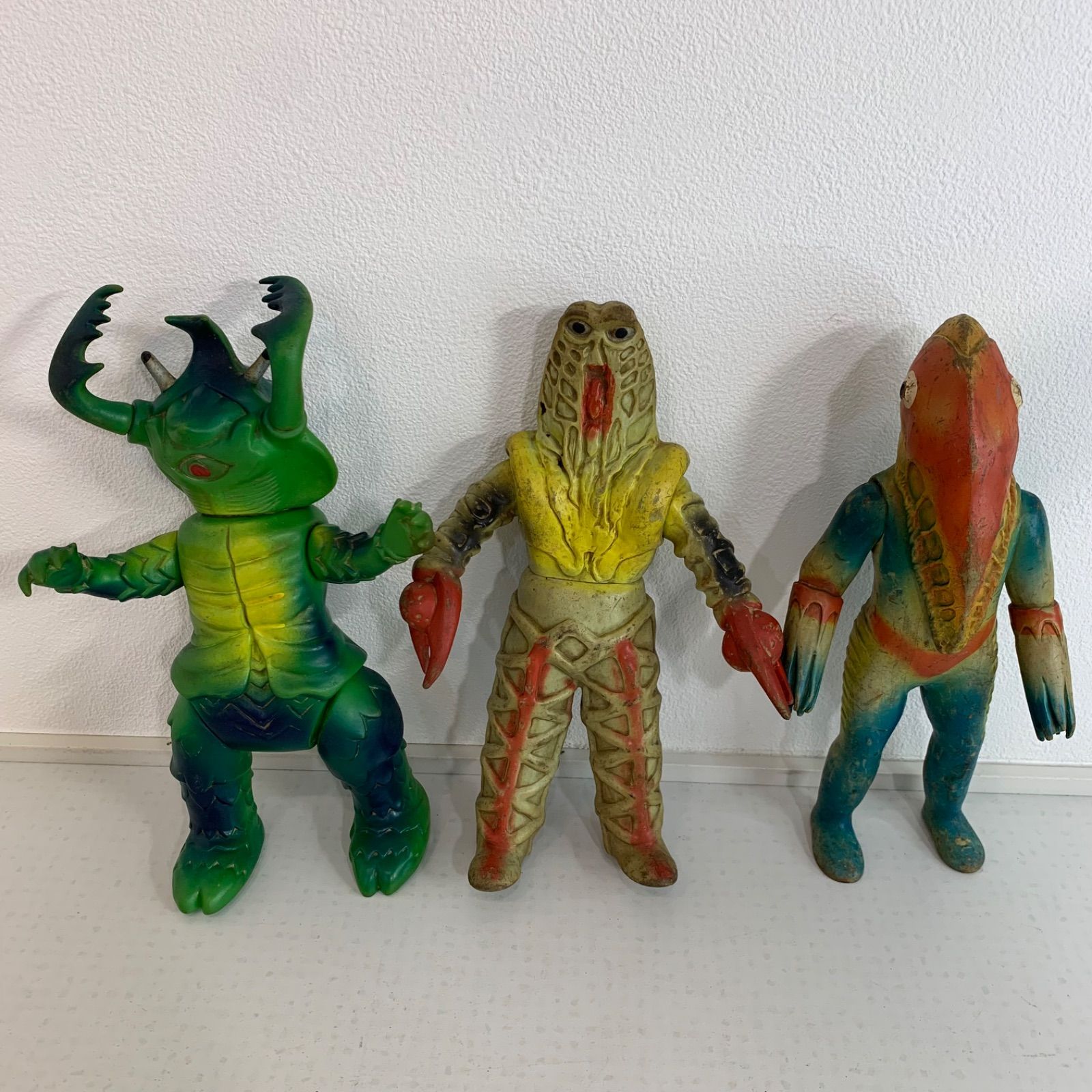 メトロン星人　ブルマァク　ソフビ メトロン星人(マルサン、ブルマァク、ソフビ)