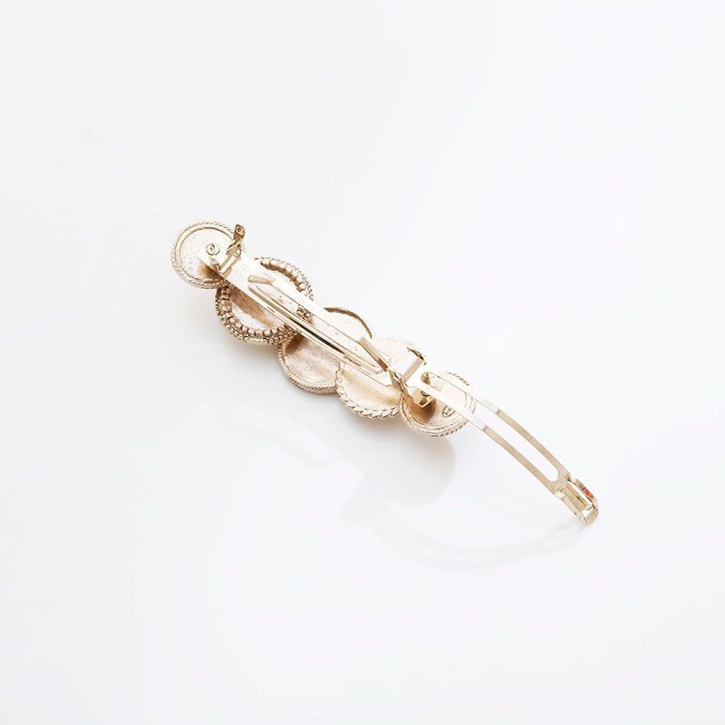 CHANEL シャネル バレッタ CHANEL シャネル ヘアアクセサリー B14P 2014 カメリア コイン