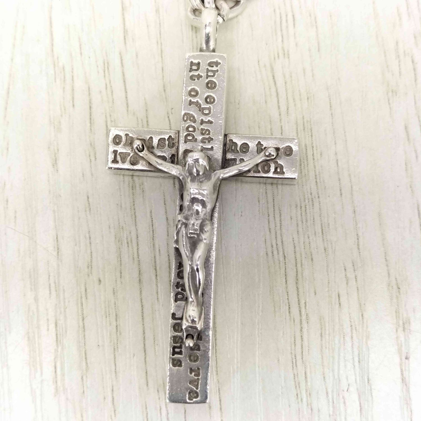 2日間限定値下げ！ジャムホームメイドのロザリオネックレス