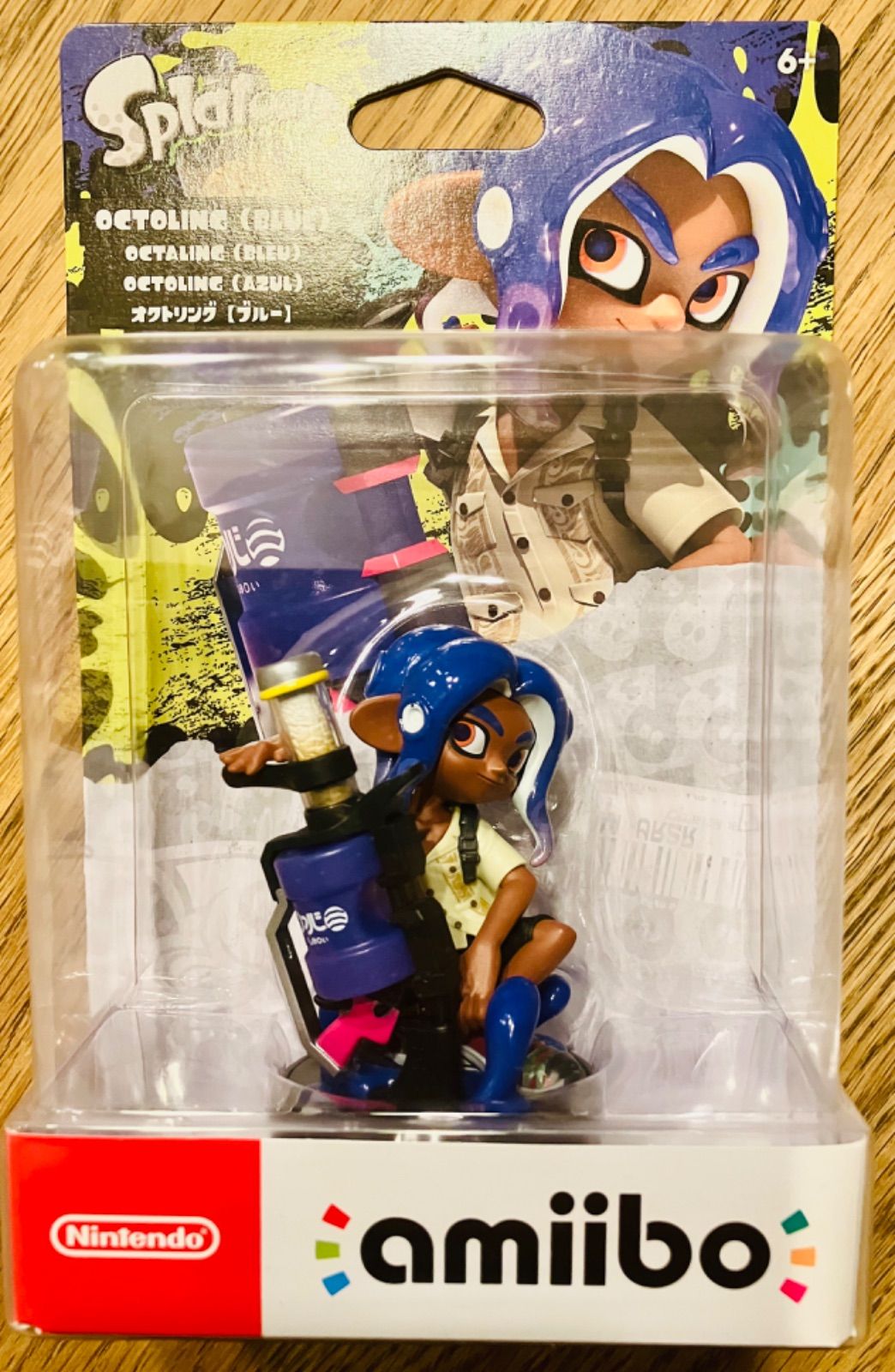 スプラトゥーン3 amiibo オクトリング【ブルー】 - メルカリ