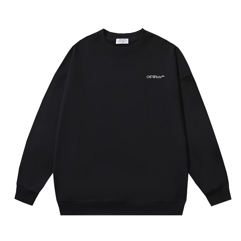 Off White 24SS 秋冬アンリアル アロープリント クルーネック