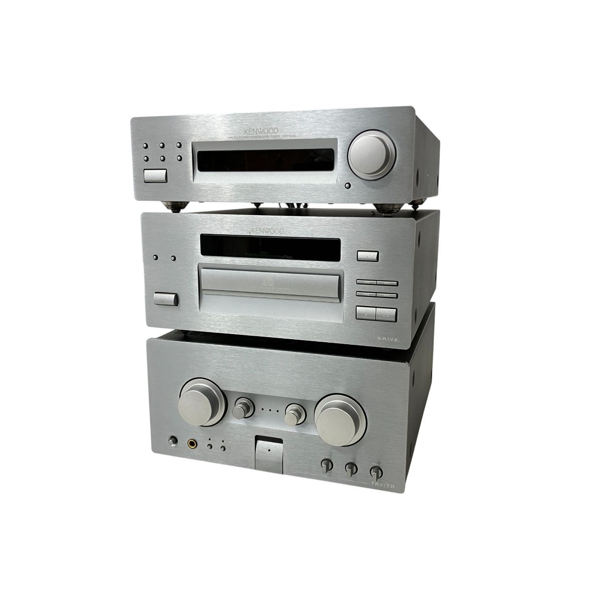 KENWOOD DPF-5002|KAF-5002|KTF-5002 コンポセット 音響機材 ジャンク W9929903
