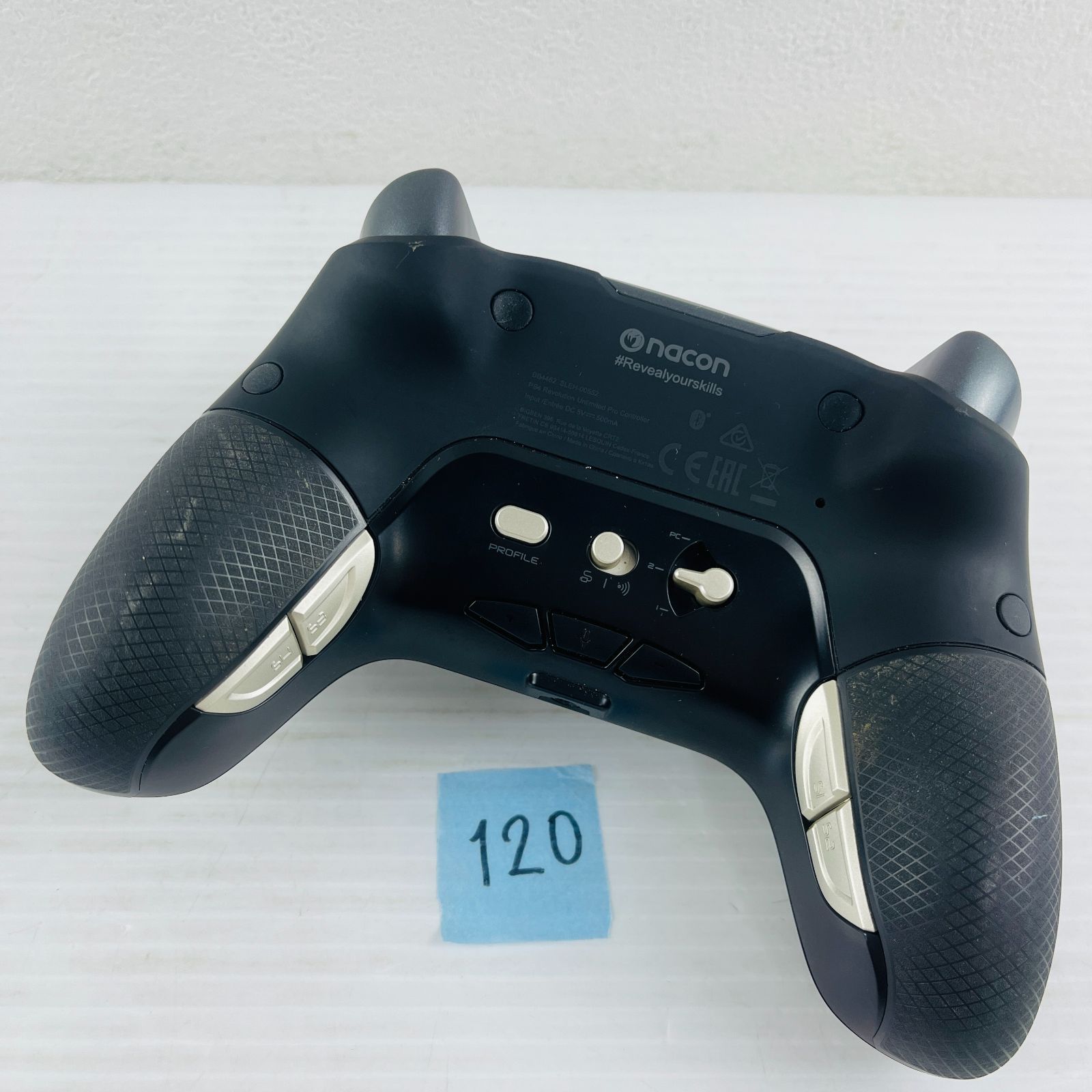 ◇120 【通電動作OK】nacon Revolution Unlimited Pro Controller ナコン レボリューション アンリミテッド  プロコントローラー playstation4用 プレステ4 PS4用 - メルカリ