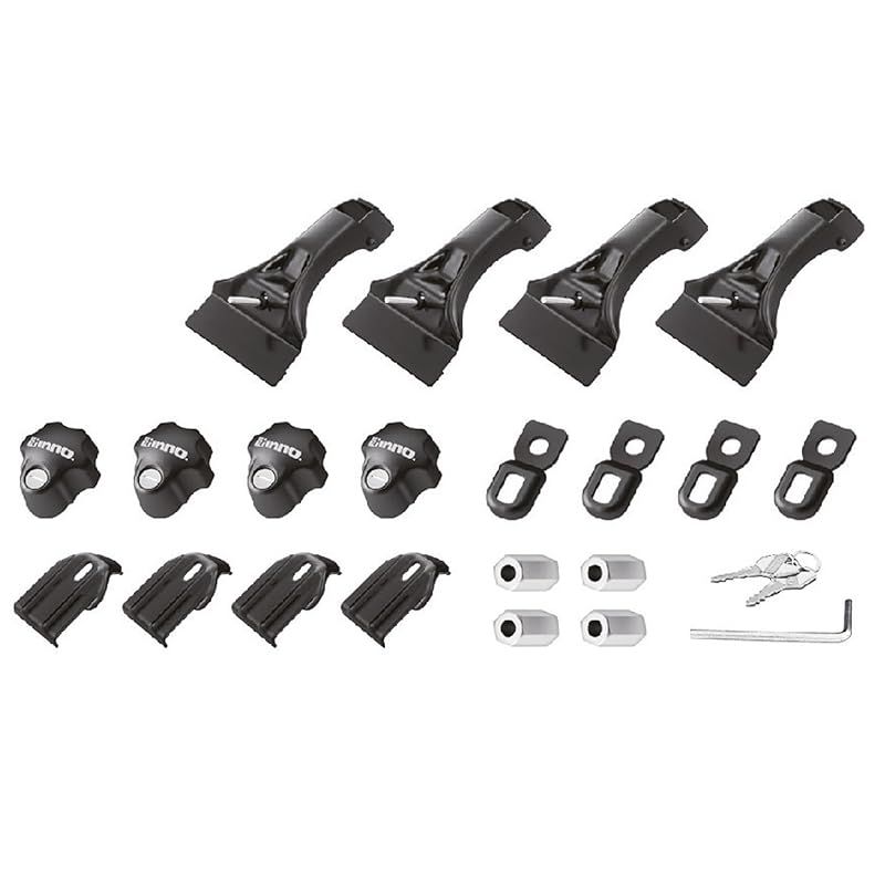 カーメイト(CARMATE) ルーフキャリア inno スクエアーベース ベースステー ベーシックステー INDDK 0