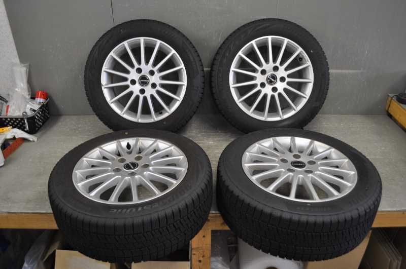 スタッドレスタイヤ 製 205 55 R16 8 9分 16×7J 50 5H PCD112 4本セット 245232 Bクラス B170 W245 BLIZZAK VRX2 s019812H