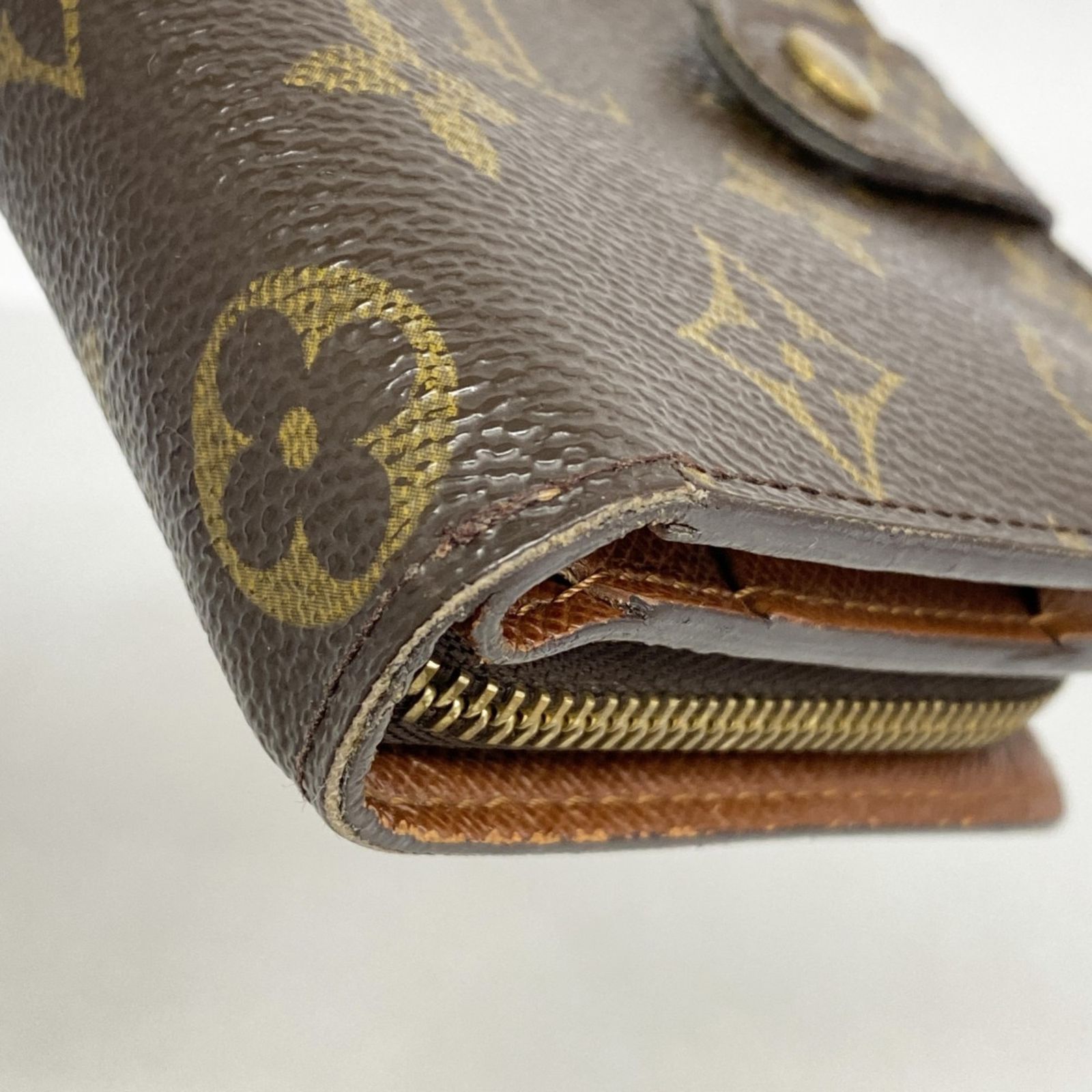 ルイヴィトン 財布 モノグラム コンパクトジップ LOUIS VUITTON
