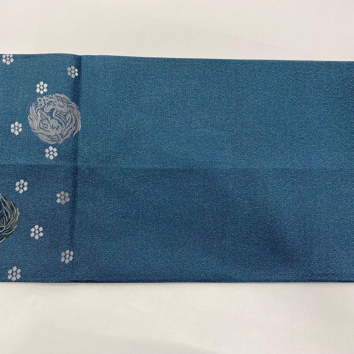 京都西陣 澤屋重兵衛謹製】正絹 袋帯 引き箔 e9-43 - 女性和服、着物