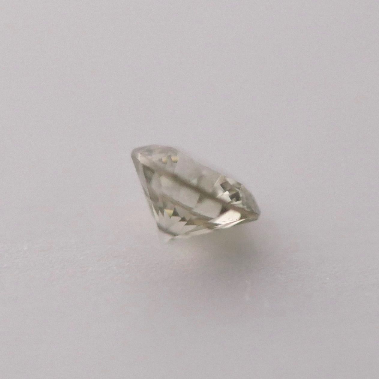 カメレオン】0.044ct 天然グリーンダイヤモンドルース FLGYG CGLソ付  