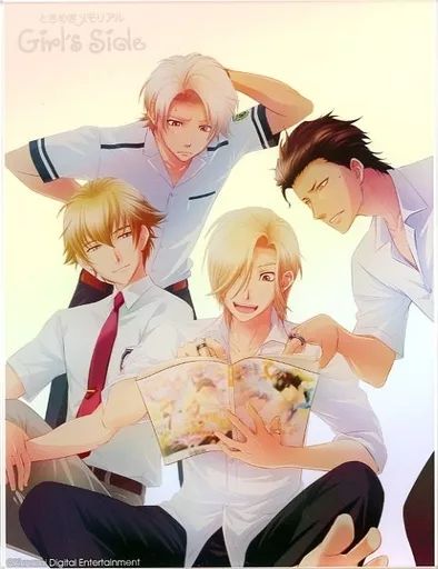 【】アクリルスタンド・アクリルパネル [単品] 4王子ver. アクリルパネル 「ときめきメモリアル Girl’s Side 4 B’s-LOG 2019年9月号 ebtenDXパック」 同梱特典