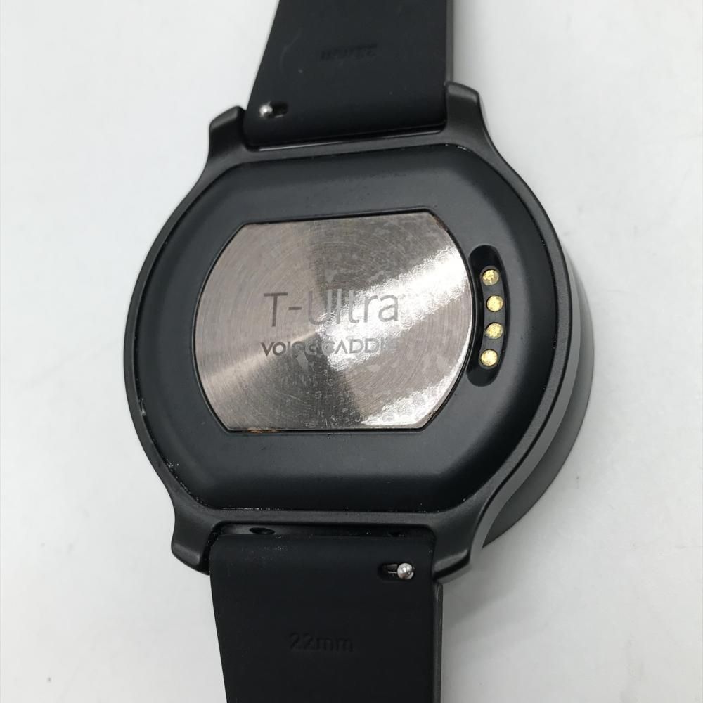 ボイスキャディ GPSゴルフウォッチ 黒 T-ULTRA 充電ケーブル付き 通電 済みゴルフ voice caddie LLC-HASEGAWATOSO_COM