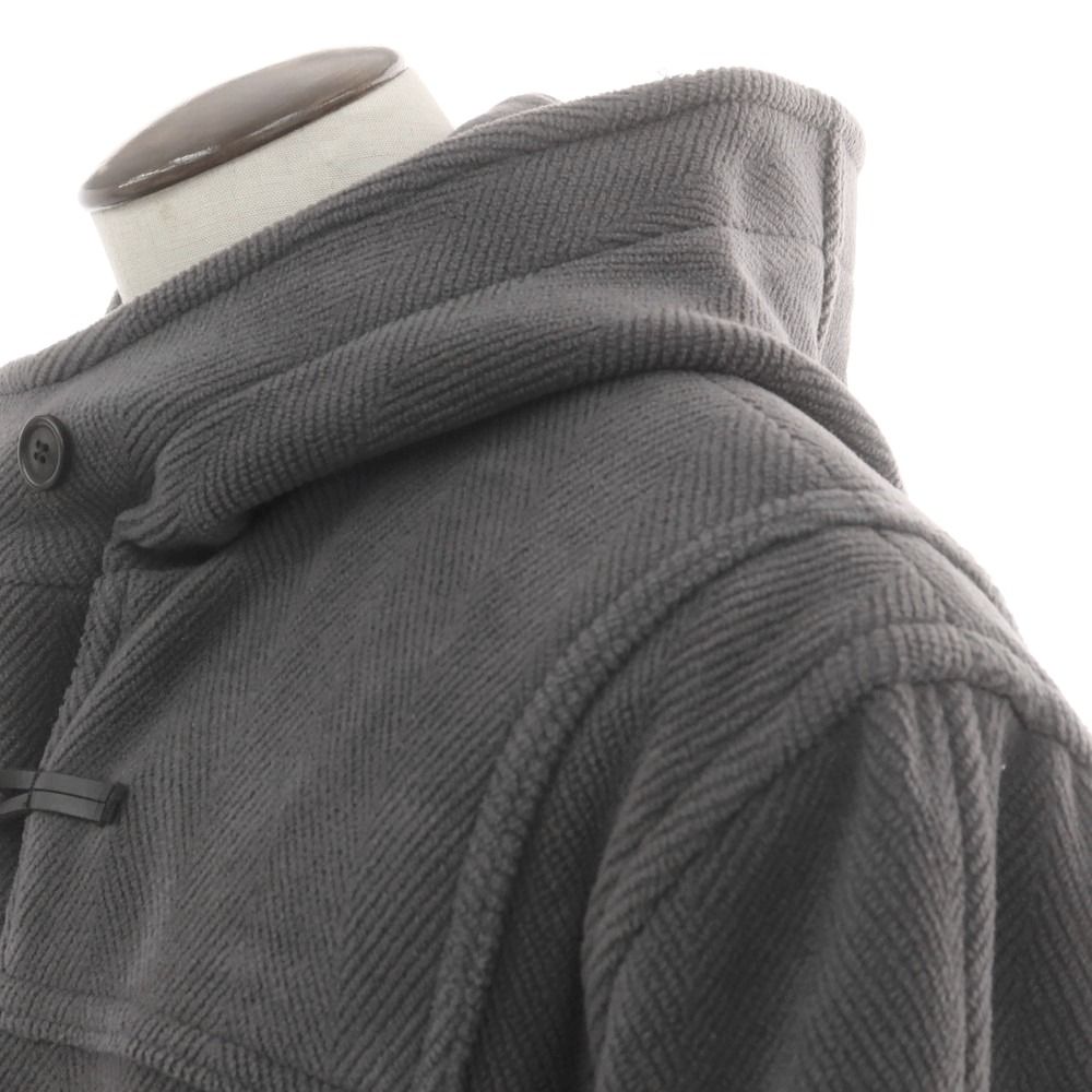 グローバーオール Gloverall ヘリンボーンウール ダッフルコート グレー サイズL メンズ