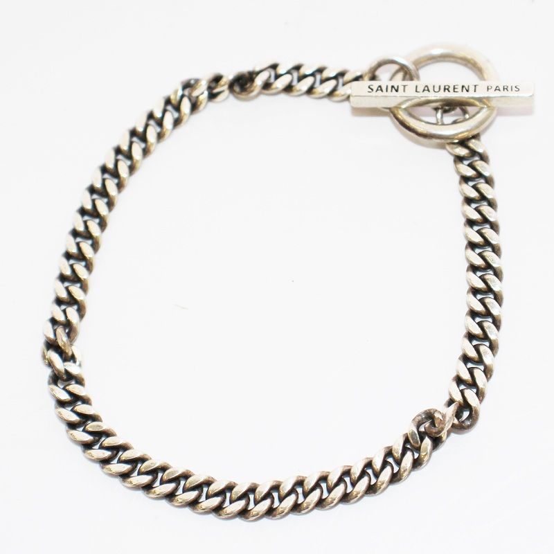 SAINT LAURENT シルバーブレスレット925 シルバー（銀色）系 Saint