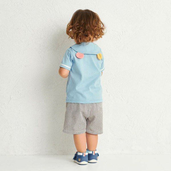 ミキハウス ホットビスケッツ mikihouse セーラーカラー 半袖 T