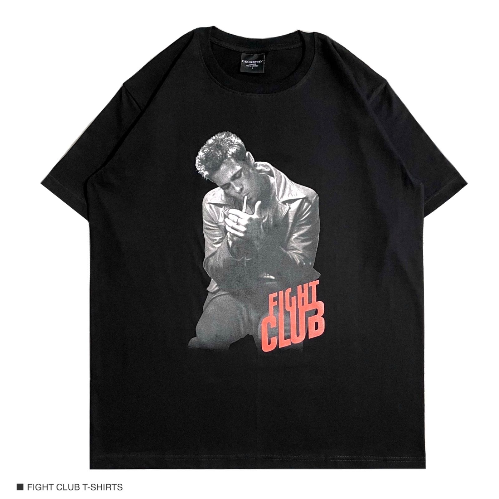 新品 映画 FIGHT CLUB ファイトクラブ Tシャツ ルール 紙タグ付 新品 映画 FIGHT CLUB ファイトクラブ Tシャツ ルール 紙タグ付