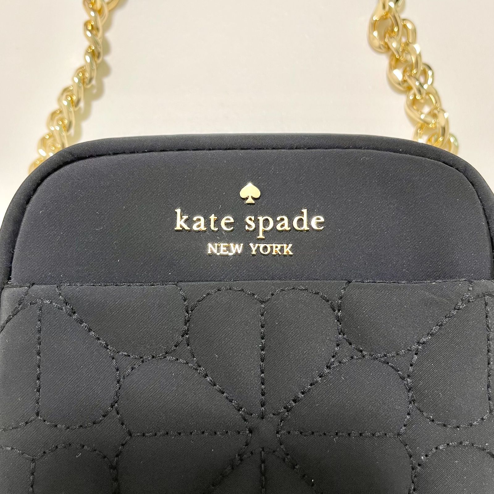 ケイトスペード スマホポーチ ショルダーバッグ 斜め掛け スマホ収納 ブラック kate spade NEW YORK 【並行輸入品】 ケイトスペード KATE SPADE