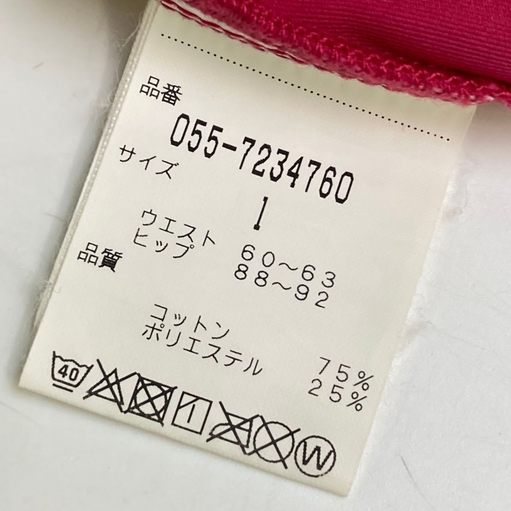 サイズ：1 PEARLY GATES パーリーゲイツ スカート ニコちゃん ピンク系