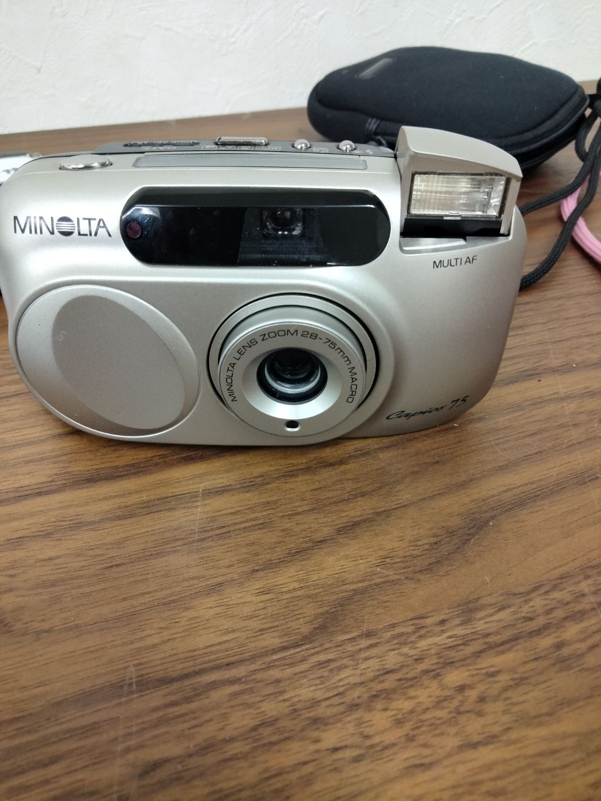 〖動作確認済〗 MINOLTA capios 75 AF シルバー 動作確認済〗 MINOLTA capios 75 AF シルバー - メルカリ