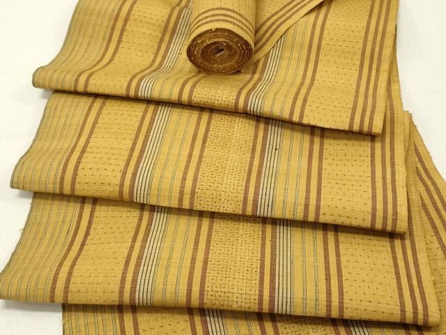 ベストストア日本一受賞店！■平和屋着物■夏物　紗紬　縮織　逸品　未使用　z2655 ベストストア日本一受賞店！□平和屋着物□極上 本塩沢 やまだ織