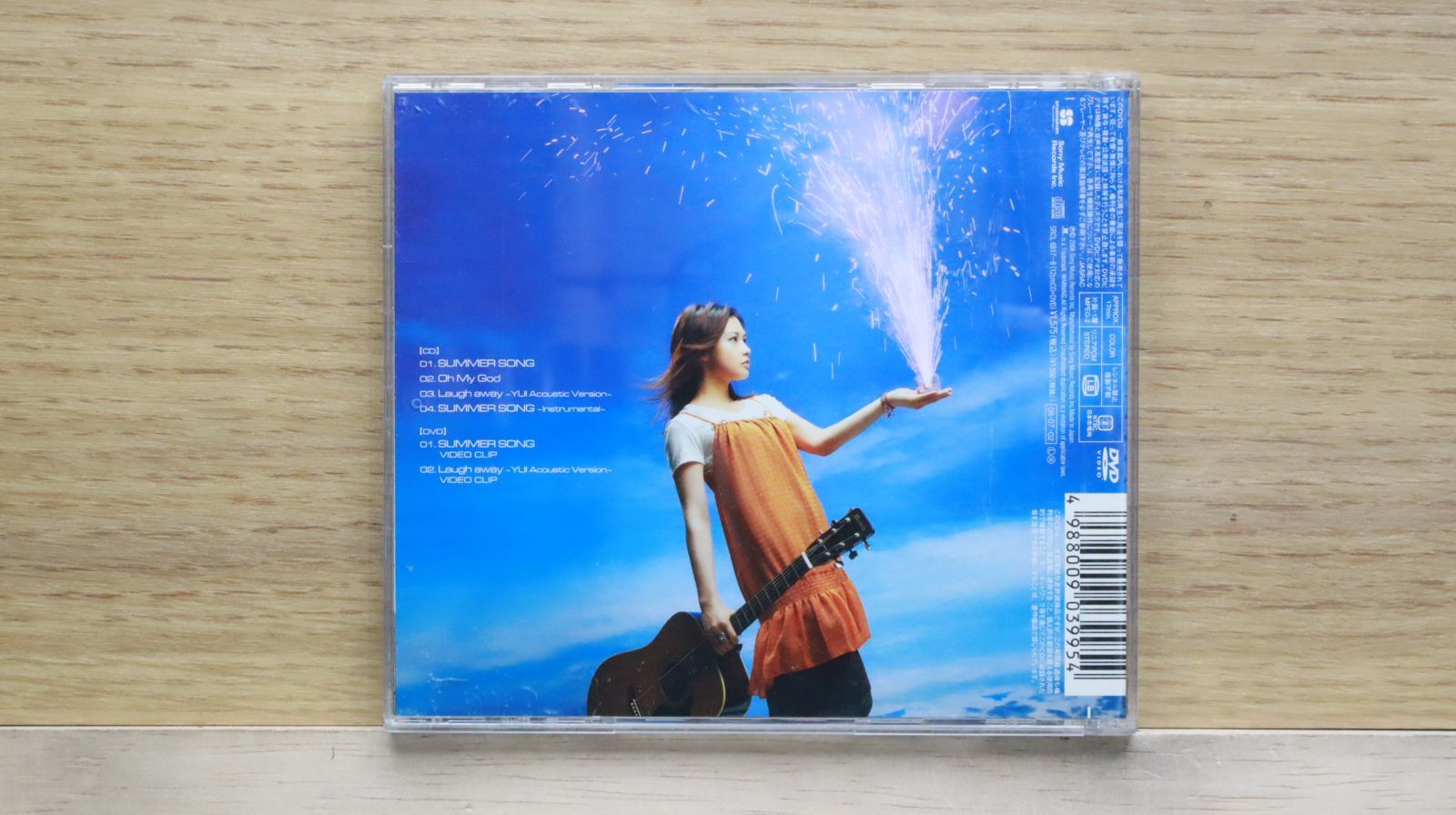 国内盤CD☆ユイ/YUI□ SUMMER SONG(初回生産限定盤)(DVD付