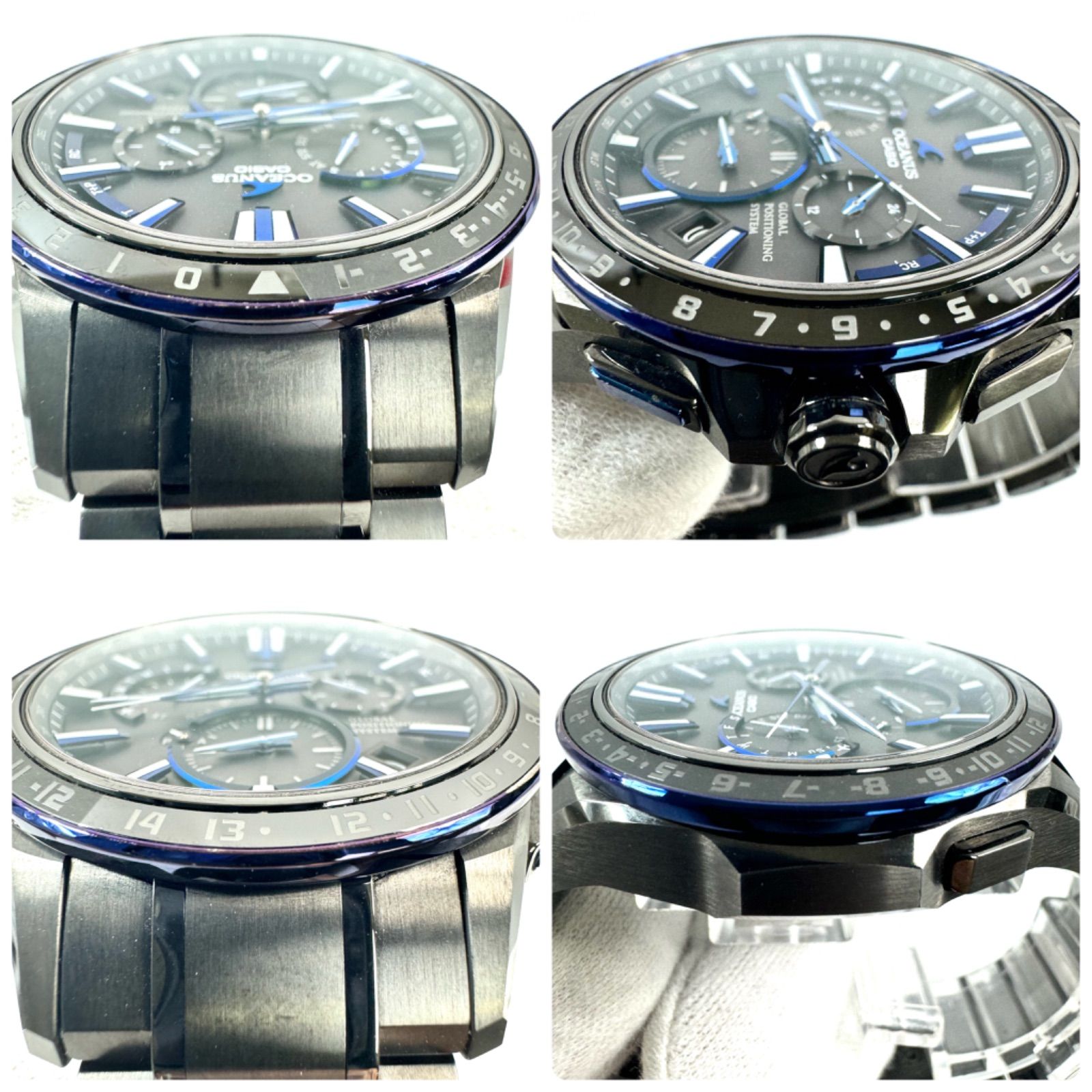 カシオ オシアナス OCW-G1200B-1AJF 電波ソーラー デイト表示