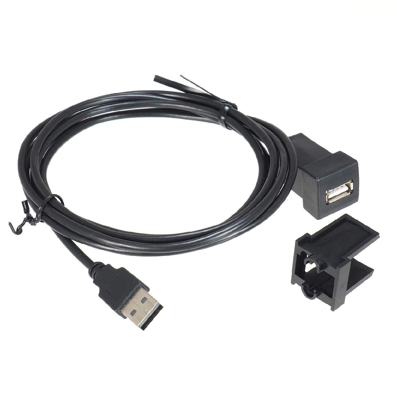 ! 純正のような取付が可能 スペアスイッチホールがUSB入力端子に変身 トヨタ/ダイハツ車用 USB13 USB延長ケーブル ビートソニック