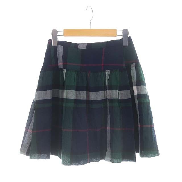 バーバリーブルーレーベル BURBERRY BLUE LABEL チェック ラップ