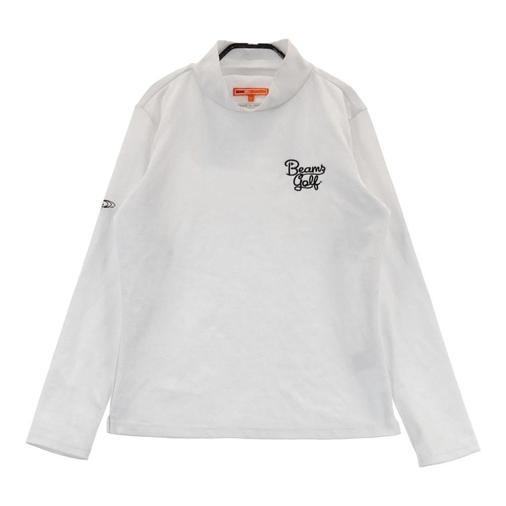 サイズ：L BEAMS GOLF ビームスゴルフ ハイネック 長袖Tシャツ