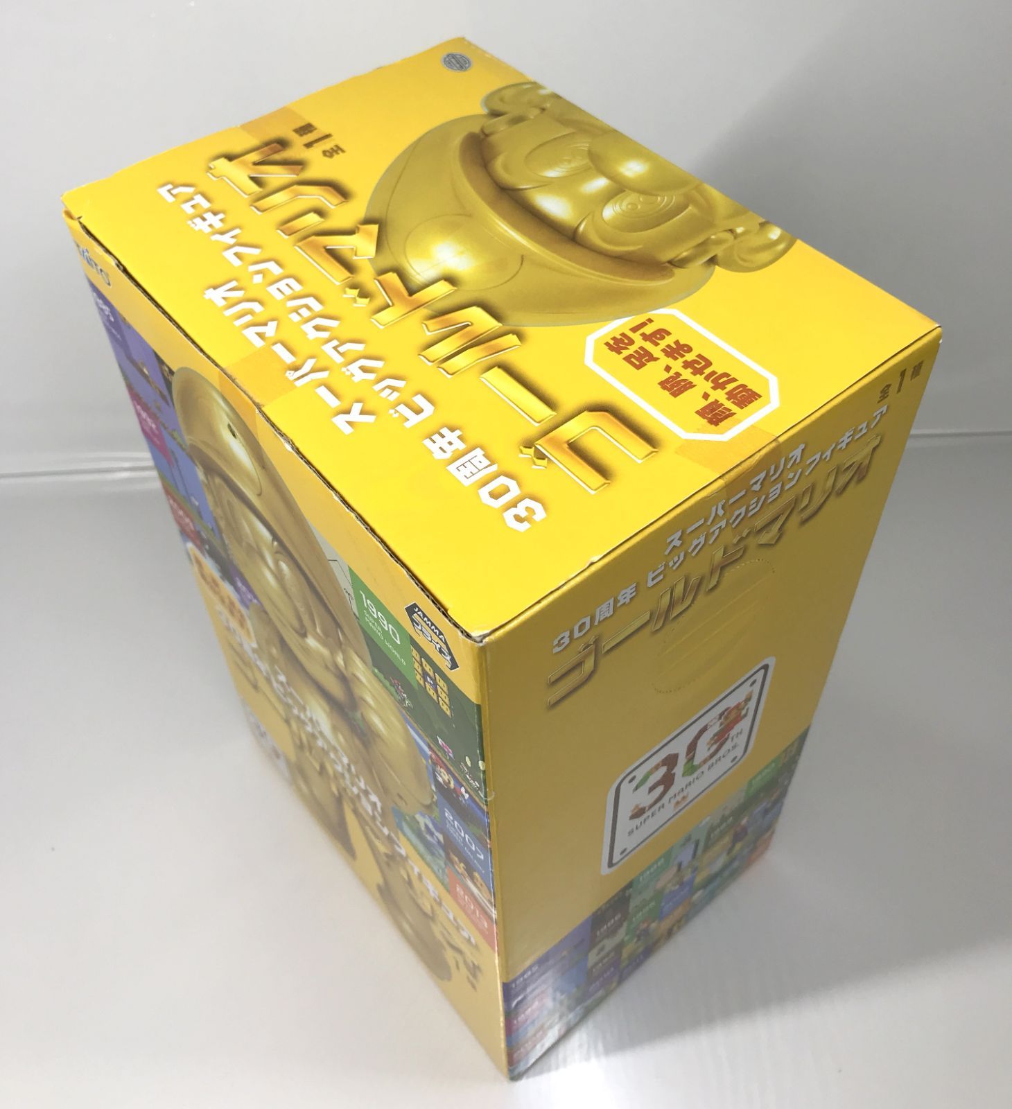 未開封 スーパーマリオ30周年 ゴールドマリオフィギュア 未開封新品