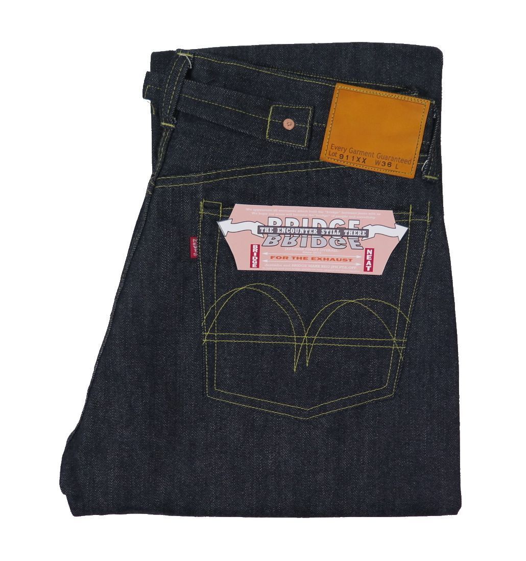 【Denimbridge × Neatstyle】 1930's BUCKLEBACK ストレートジーンズ 911XX model 日本製 【送料無料】