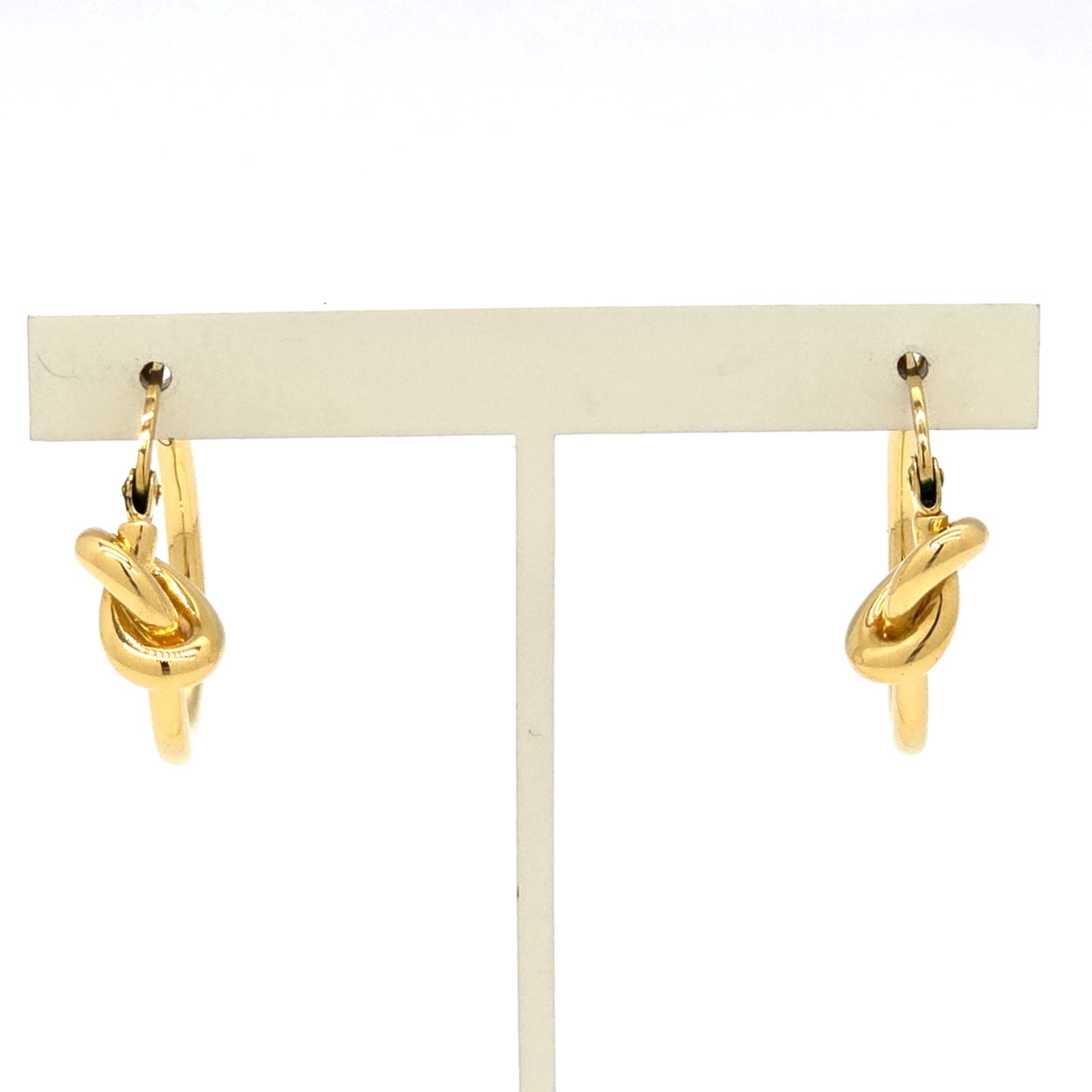 CELINE ゴールドピアス 箱付き セリーヌ ピアス ノット箱付き