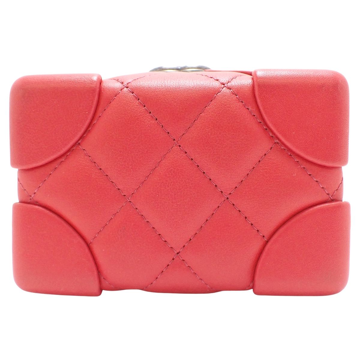 CHANEL バニティバックココマーク　レッド CHANEL Pre-Owned 1995 ハート バニティバッグ | レッド