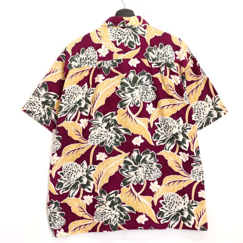 90s vintage patagonia ボタニカル柄 コットン アロハシャツ