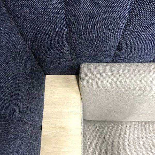 パネルソファー ブースソファー 個室 1人用 パネル付 インターバル コクヨ グレー