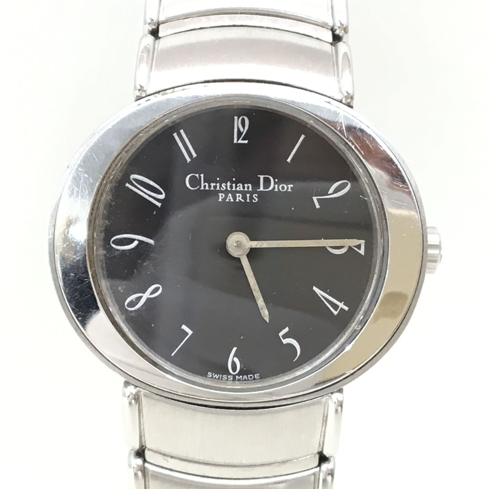 ディオール D75-100 腕時計 シルバー 稼働品 10-952 - メルカリ