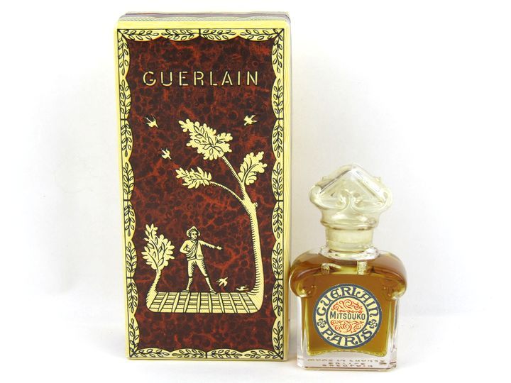 ゲランミツコ　未使用 GUERLAIN - 廃盤希少ゲランミツコパルファム7.5mlバカラボトルの