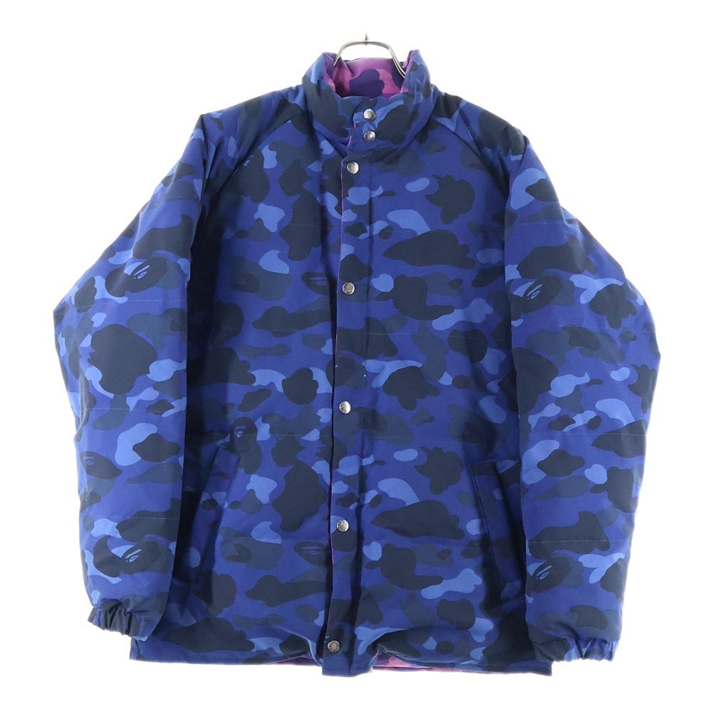 A BATHING APE アベイシングエイプ Kamo Down Jacket Reversible カモ ダウンジャケット マルチ リバーシブル