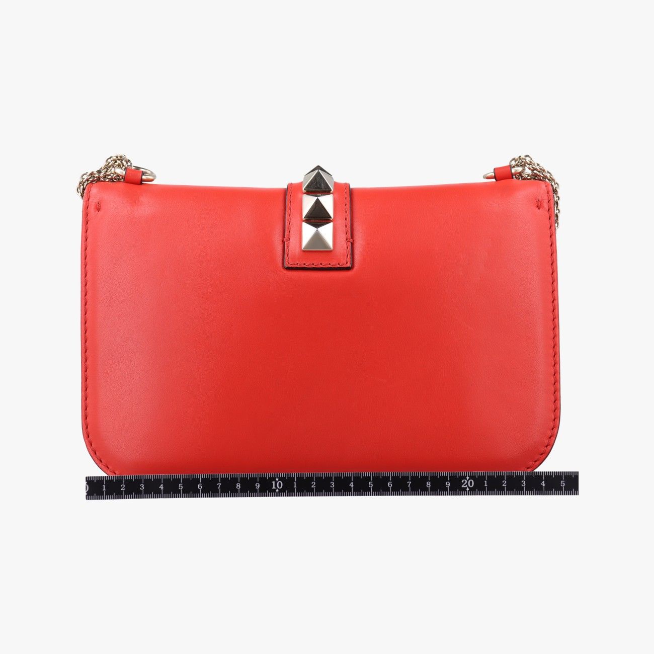 品質保証で、高速配送！ ヴァレンティノValentinoロックスタッズグラムロックレッドレザーBL-H398 VIT3 100%本物保証！