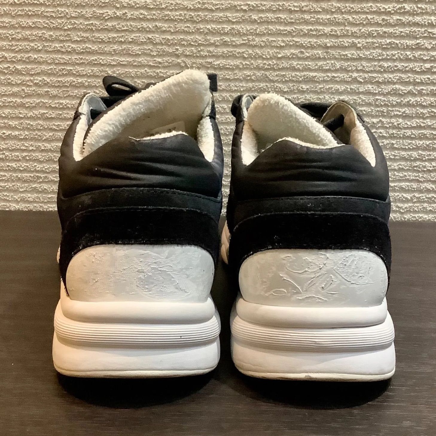 シャネル CHANEL Low Top Trainer ココマーク スニーカー シューズ 黒 