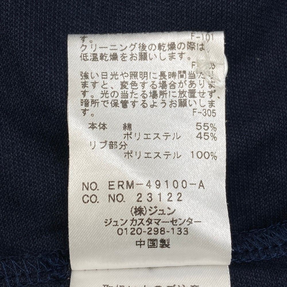 サイズ：S JUN&amp;ROPE ジュン アンド ロペ  半袖ポロシャツ  ネイビー系 [240101440435] ゴルフウェア レディース ストスト サイズ：S JUN&ROPE ジュン アンド ロペ 半袖ポロシャツ