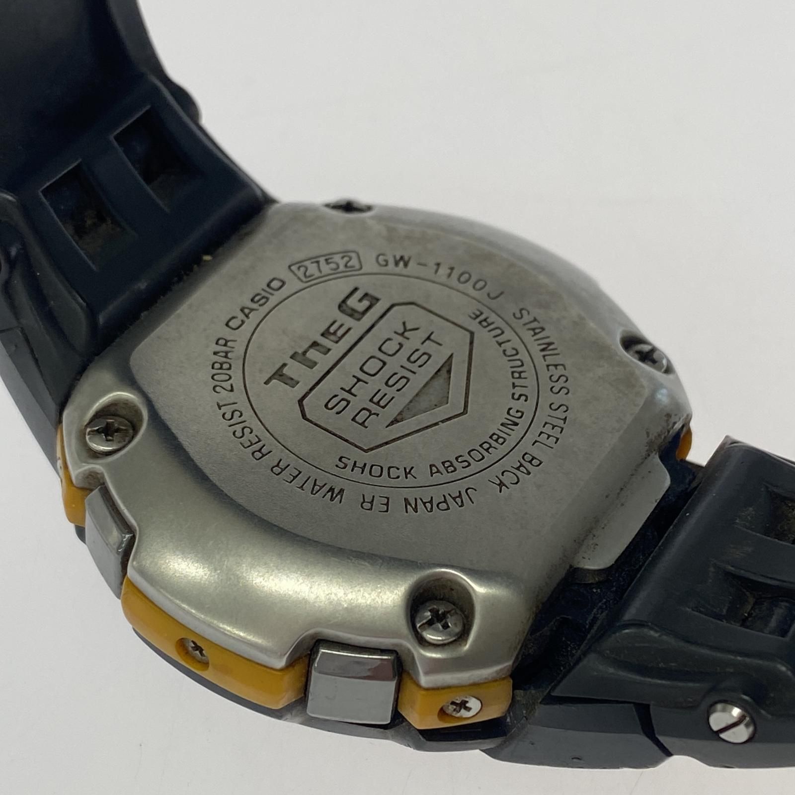CASIO カシオ GW-1100J G-SHOCK腕時計/ブラック - メルカリ