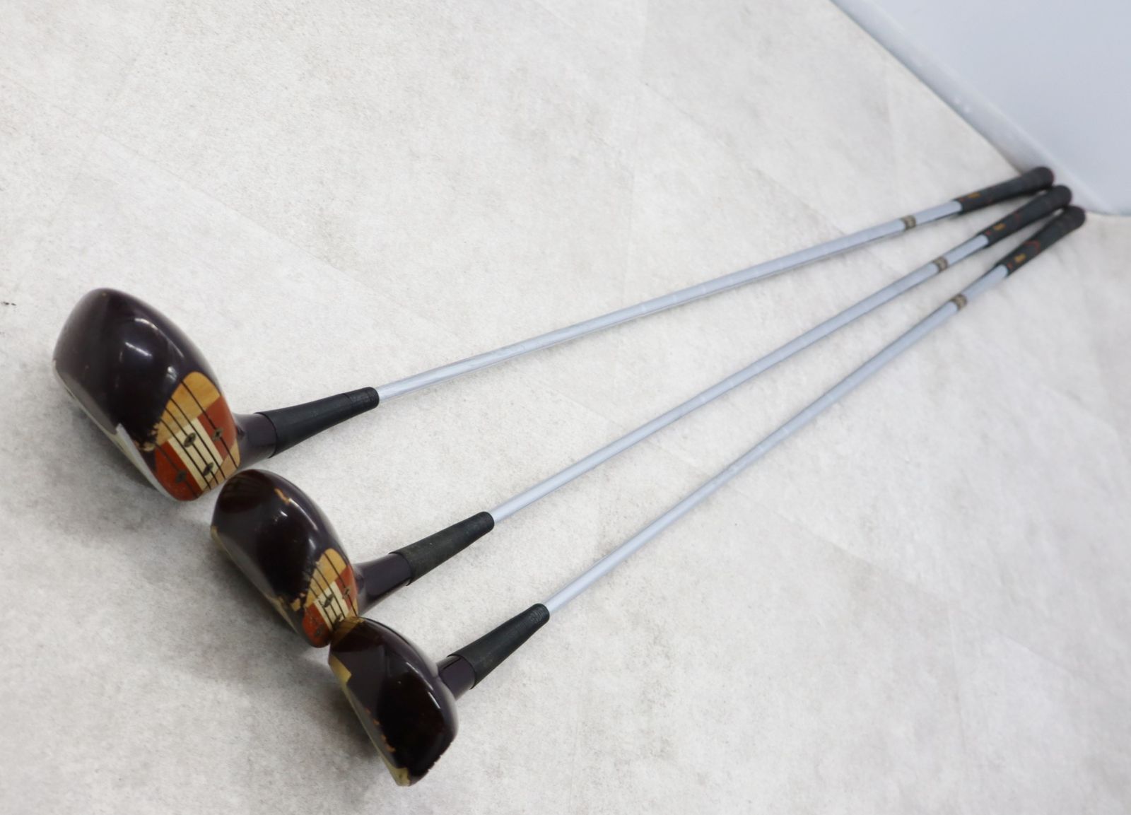 ゴルフ用品 ｜3点まとめ フェアウェイウッド｜Mizuno ミズノ CLUB CHAMPION ｜1.3.4番 ゴルフクラブ FLEX RO8722