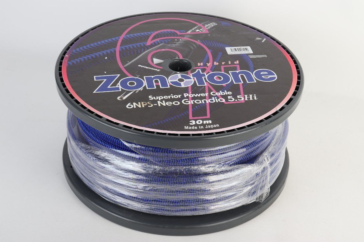 ZONOTONE ゾノトーン 電源ケーブル 6NPS-Neo Grandio 5.5Hi 30m 切り売り R2507-077