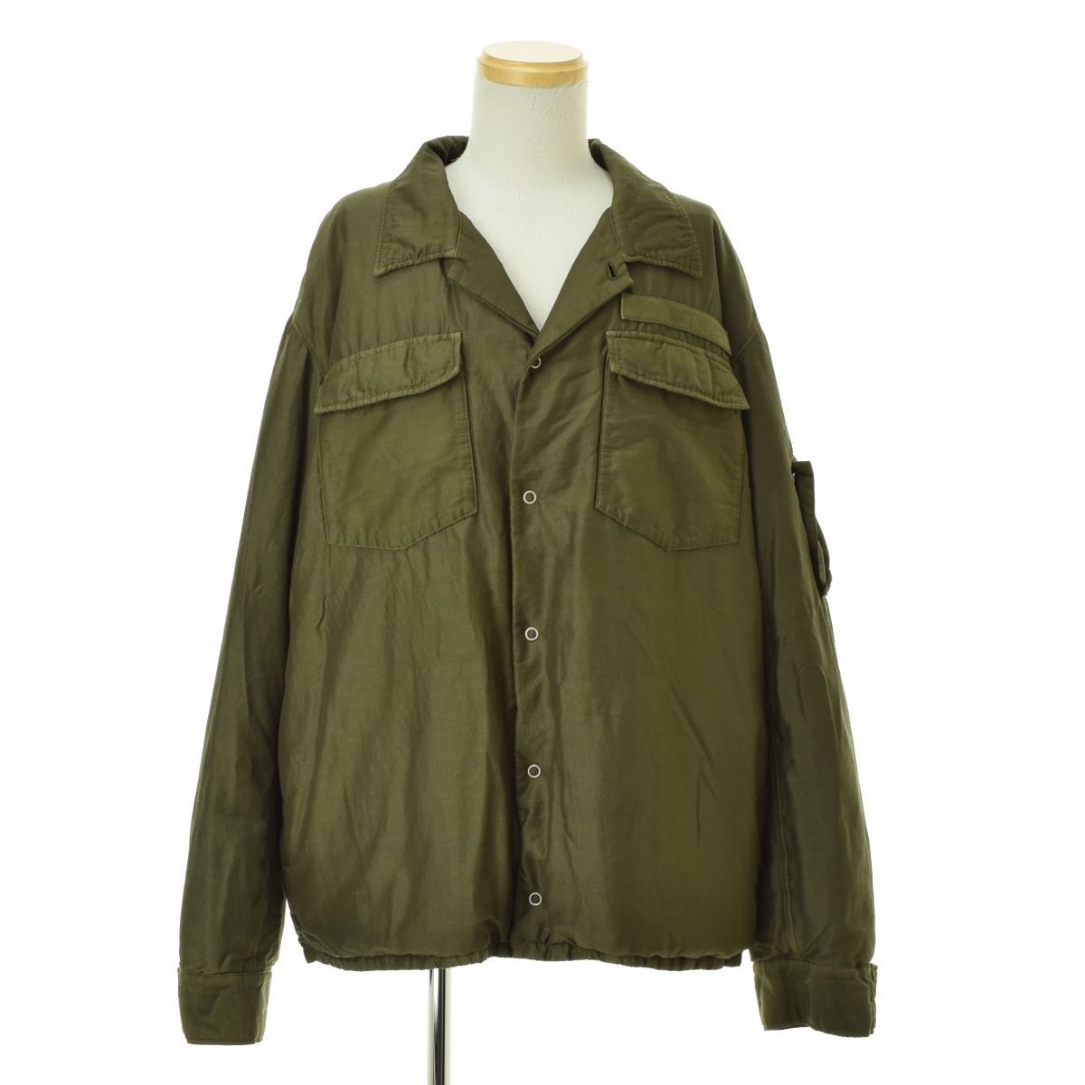 ジャケット・アウター visvimHELI CREW DOWN SHIRT 0123205013001 0123205013001_BLACK_02.jpg?