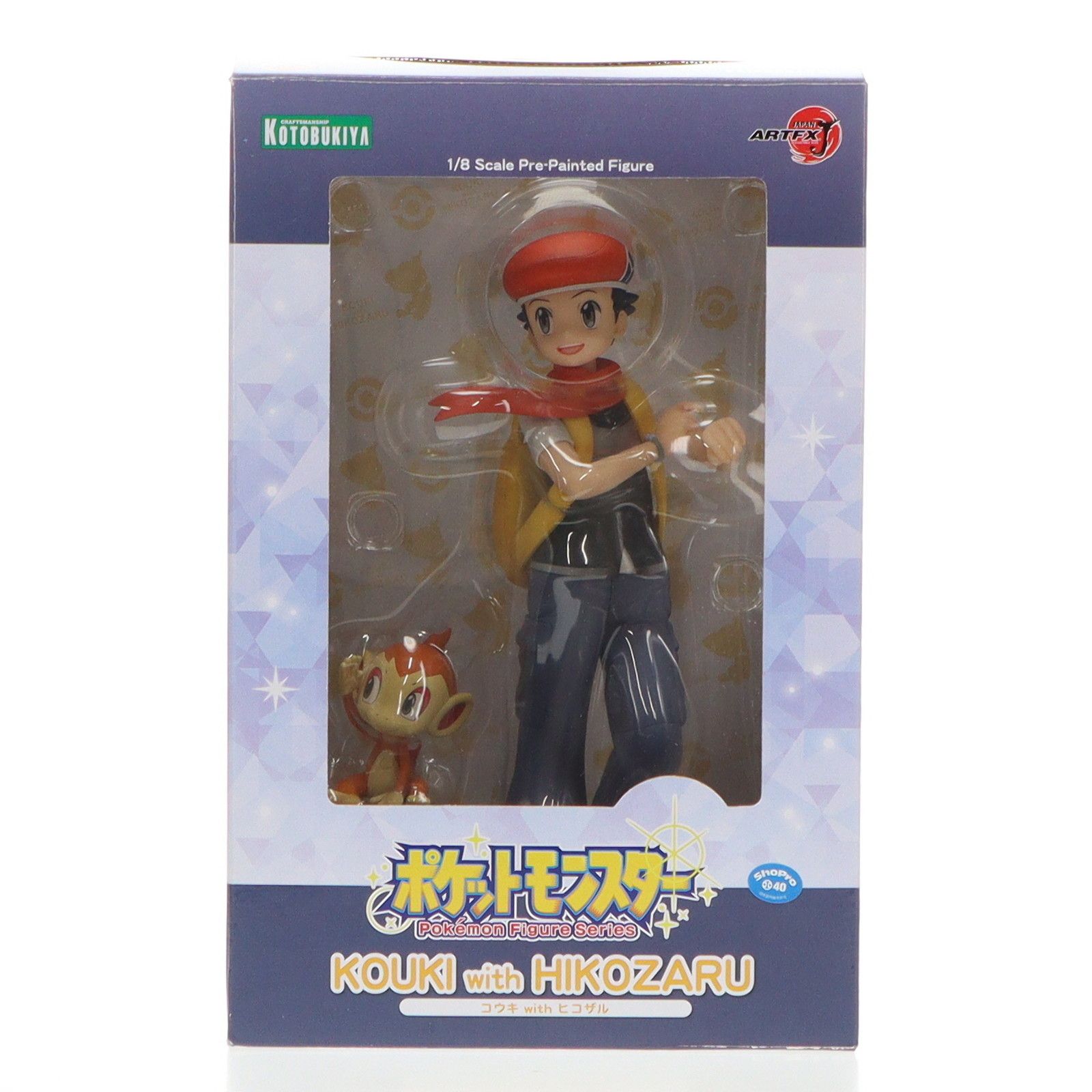 ARTFX J コウキ with ヒコザル ポケットモンスター 1/8 完成品