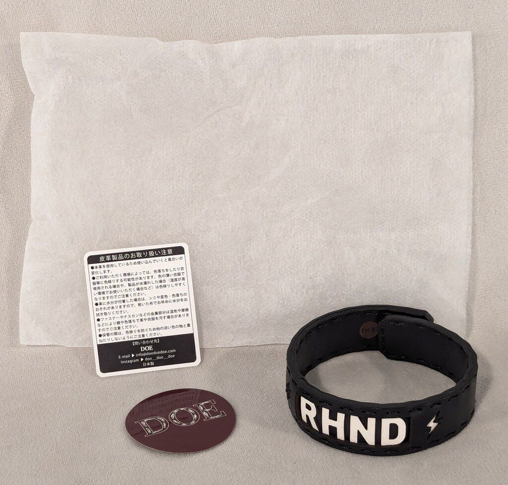 DOE REALHEAD RHND ブレスレット